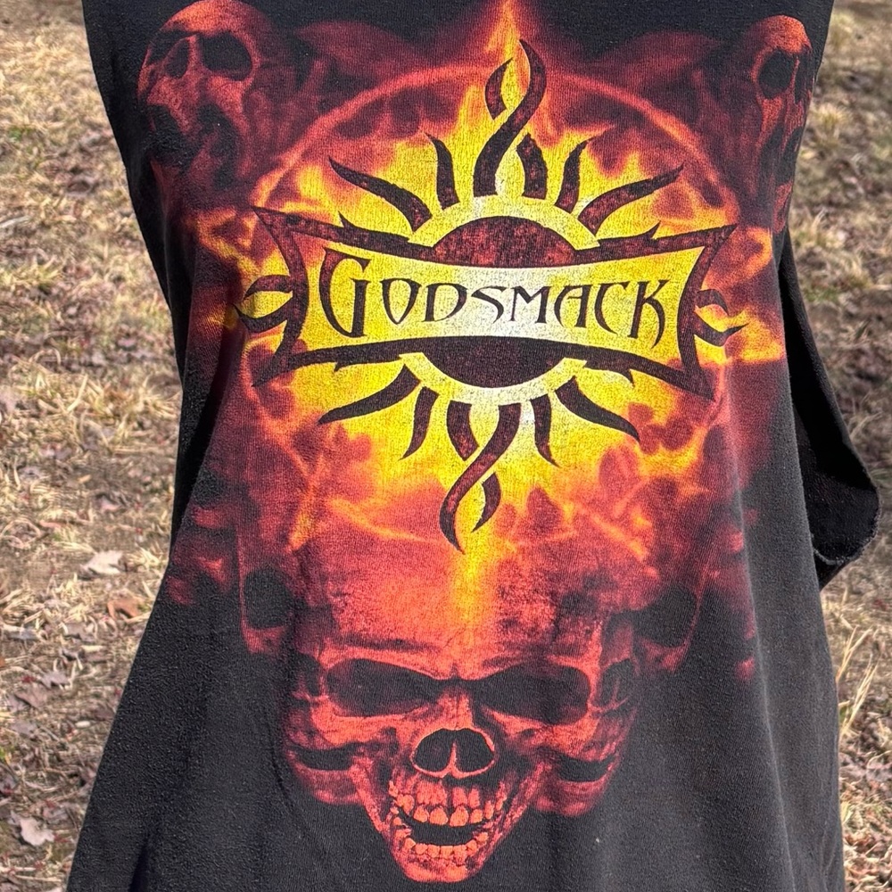 2009 Godsmack Band Muscle Tee/Tank! - Picture 5 of 8